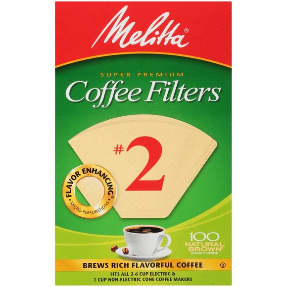 NEW Melitta 600 ct Coffee Filters No. 2 - 6 packages of 100 Count - Picture 3 of 6
